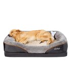 Orthopedic dog bed with memory foam