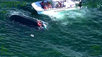 Watch: Fla. deputies, good Samaritans rescue 11 after boat capsizes
