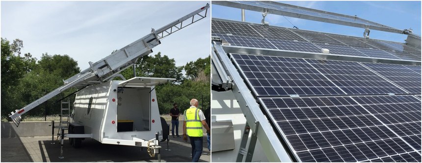 Palo Alto's small trailer gives the department some additional options that could be essential during an outage.