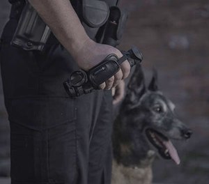A Pulsar thermal imaging device is a smart addition to the patrol officer's toolbelt (photo/Pulsar)