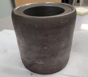 A sleeve-like object, roughly 6 to 7 pounds, fell near the Maine State Capitol.