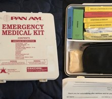 Legacy Emergency Medical Kit prior to the 1998 Aviation Medical Assistance Act