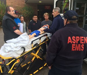 Paramedics use simulation training in a continuous learning culture.