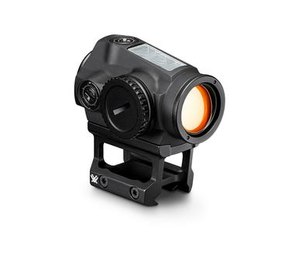 The SPARC SOLAR incorporates a solar panel on the top of the optic to dramatically extend battery life. (Image/Vortex Optics)