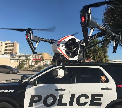 big police drone