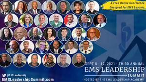 Presentations at The EMS Leadership Summit will cover leadership development, culture and people maintenance, professionalism, the future of EMS, advocacy and provider wellbeing.