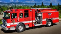 Portland puts electric fire engine in service with traditional ceremony
