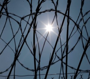Leaders of penitentiaries around the South met in New Orleans this weekend and air conditioning was on the agenda for Louisiana's top prison administrator, James LeBlanc. (AP Photo/Gerald Herbert)