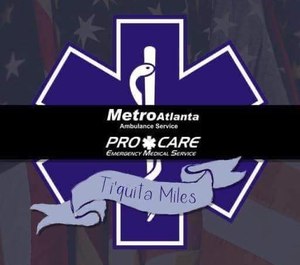 Tiquita Miles, 32, a Pro Care EMS employee, was killed in the crash.