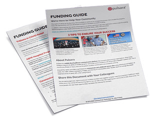 Download a free funding guide from Pulsara to learn more about COVID-19 relief funding opportunities for EMS.