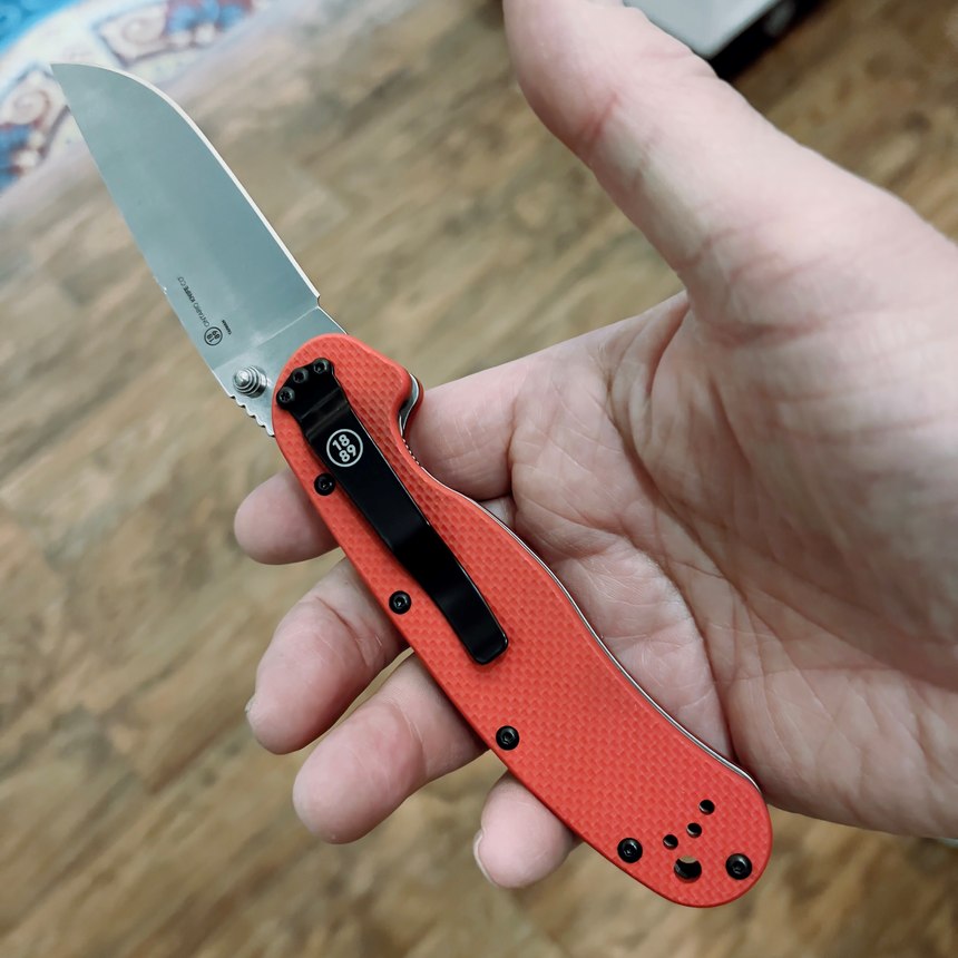 The RAT-1 knife is probably the best bargain in EDC knives. The quality of this knife and the usability of the design go far beyond its price point. 