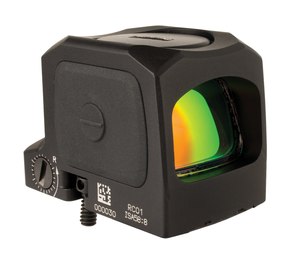 An extremely durable closed emitter optic, the RCR meets the demanding standards for military and law enforcement applications where a compact sealed emitter optic is needed.