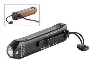 Wedge XT features a flat, low-profile design that allows for concealed carry in either pocket, and a tactical push-button tail switch for easy, one-handed use.