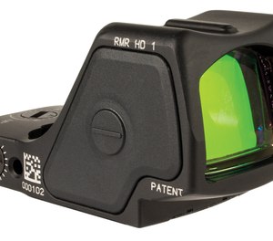 Built on the foundation of the Trijicon RMR Adjustable LED model, the RMR HD features a large, clear lens made from tempered glass and has the same footprint as the RMR.