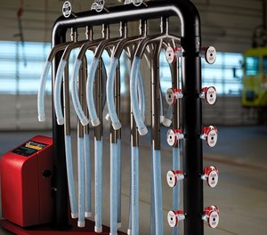 Ram Air Gear Dryers, like this TG-6 model, shorten drying time so fire agencies can get firefighters mission-ready faster.