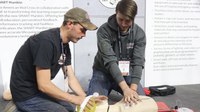 Photo of the Week: Acing the Red Cross BLS Challenge