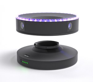 The 9-ounce CENTR is a 4K resolution panoramic camera. (Image CENTR)