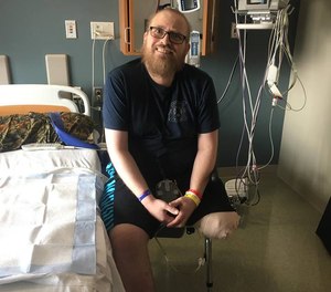 An EMT with East Texas Medial Center for three years, Rory Barros was five days away from becoming a paramedic when his life drastically changed.