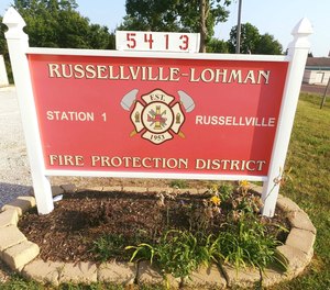 Joshua Gerstner, 19, was suspended from the Russellville-Lohman Fire Department earlier this year.