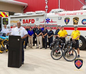 SAFD Chief Charles Hood discusses the department's EMS capabilities
