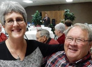 Raymond Laborde Correctional Center Warden Sandy McCain with his wife, Diane. (Courtesy photo)