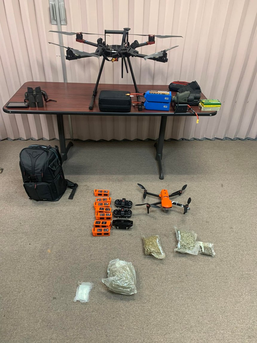 Contraband seized by deputies that was headed for the state prison.
