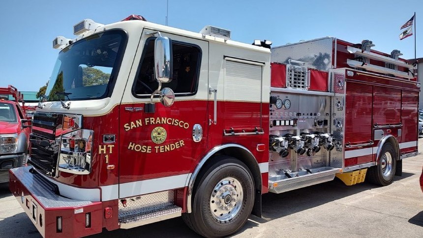 Sf Fire Engine Photo of the Week: San Francisco hose tenders delivered