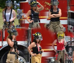 The featured models are all involved with local fire departments and EMS agencies.