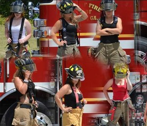 The featured models are all involved with local fire departments and EMS agencies.