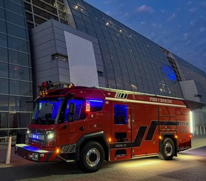 Saint Paul joins Los Angeles, California, and Vancouver, British Columbia in the purchase of the Rosenbauer RTX electric fire truck.