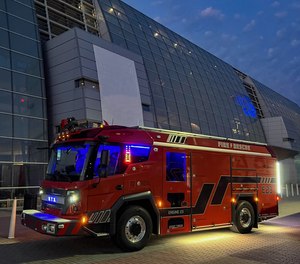 Saint Paul joins Los Angeles, California, and Vancouver, British Columbia in the purchase of the Rosenbauer RTX electric fire truck.