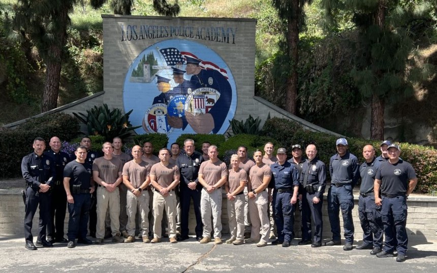 LAPD's most recent SWAT school graduates. Selecting the right personnel is key to implementing any significant policy change.