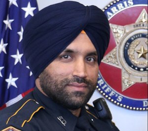 Deputy Sandeep Dhaliwal, the first Sikh sheriff's deputy to work for the agency, was shot and killed while conducting a traffic stop in September 2019. (Photo/Harris County Sheriff's Office)
