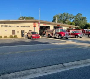 Former Washington County Deputy Michael Howell has served as a volunteer firefighter with the Sandersville Fire Department since 2008.