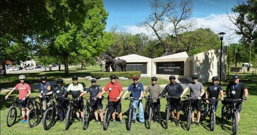 E-bike workshop at 2019 IPMBA Conference, Fort Worth, Texas.