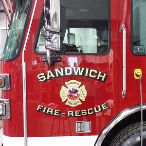 Bystanders were performing CPR when police officers and members of the Sandwich Fire Department arrived.