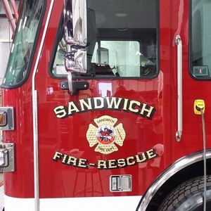 Bystanders were performing CPR when police officers and members of the Sandwich Fire Department arrived.