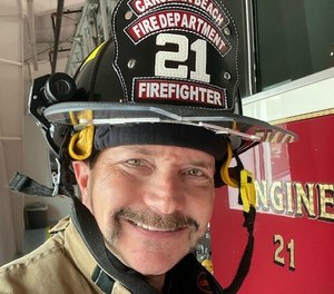As we were donning turnout gear for what is announced as a working fire, I hear the address of the call – my home address.