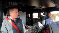 Firefighters in Fire Trucks Getting Ice Cream – Chief Peter Van Dorpe