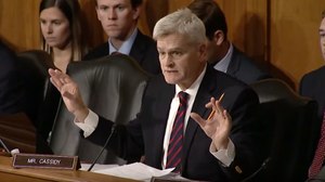 U.S. Senator Bill Cassidy, M.D. (R-LA) speaks at a Finance Committee hearing in July 2019. Image: cassidy.senate.gov