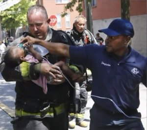 Three children were in cardiac arrest and another severely injured. This seemingly “routine” fire was shaping up to be a catastrophe that no family, fire department or community should have to experience. (Photo/Fox 2 Screenshot)