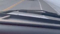 Paramedic shares video of car failing to pull over for ambulance