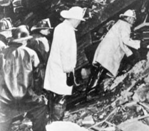 The Hubbard Street fire was struck out at 12:07 p.m. that day. The 5-11 alarm fire brought over 300 firefighters, 67 pieces of equipment and two fireboats.