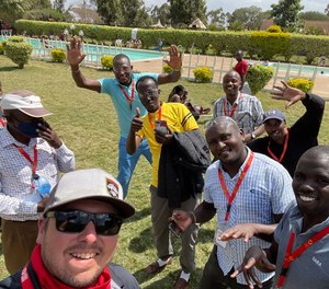 Despite the hardships in travel and lodging, many consistently showed up everyday to learn new skills and to take that knowledge back to their fire brigades across the country.
