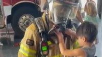 Video: Fla. FF helps visually impaired boy ‘see’ gear, apparatus with touch