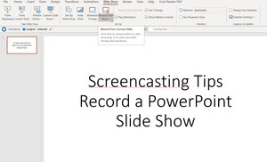 There are lots of tools for recording and distributing a screencast.