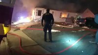 Video: Explosion rocks N.J. home with fire crews inside