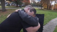 Pa. trooper severely injured by hit-and-run driver reunites with bystander who saved him
