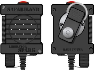 The Liberator Spark Remote Speaker Microphone is a stand-alone primary radio communication system.