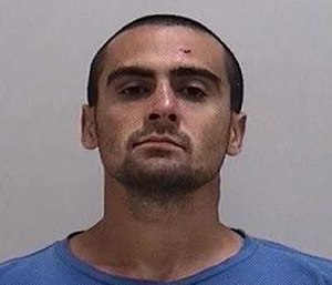 Scrivani Norman Louis tried to flee police in the stolen ambulance.